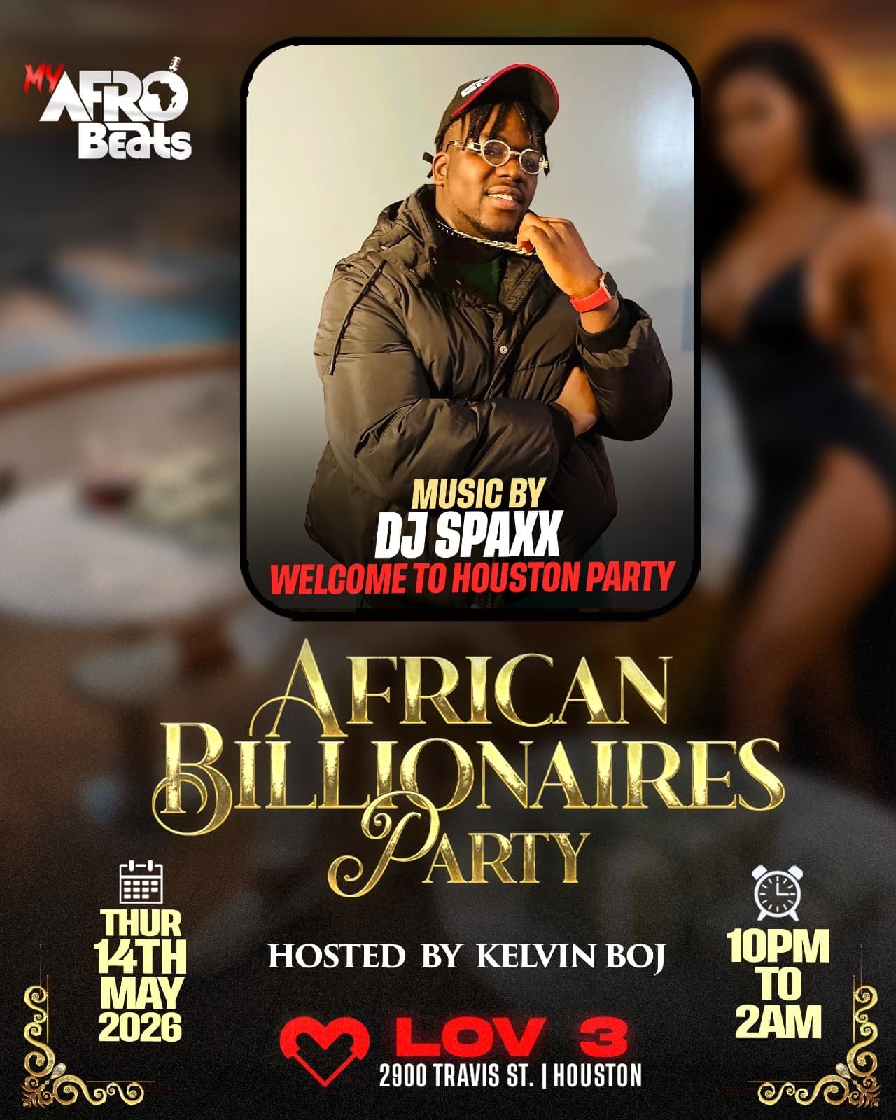 DJ Spaxx — inaugural African Billionaires Party at LOV3