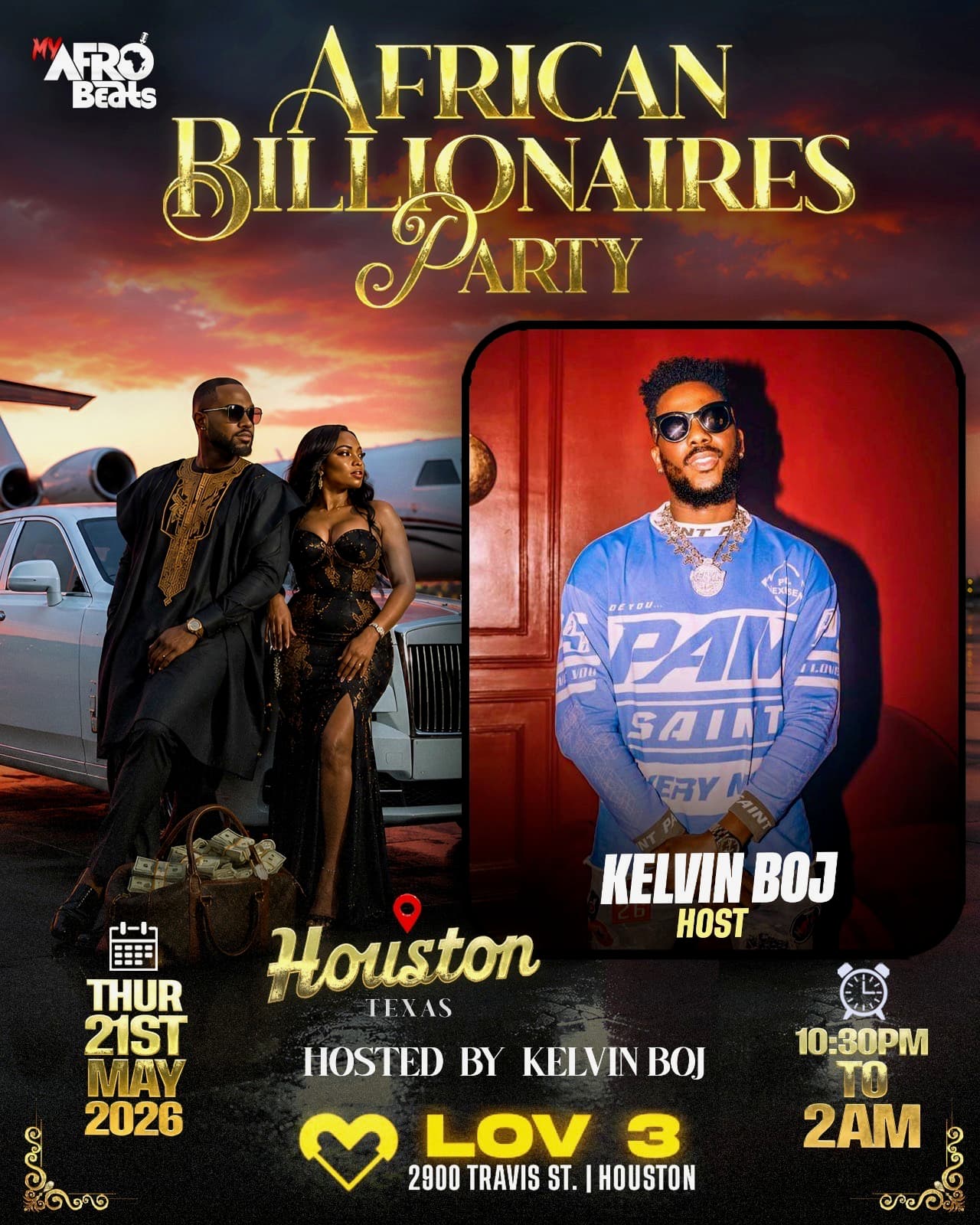 African Billionaires Party — main flyer